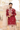 Maroon Row Silk hand Embroidered Kurta
