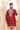 Maroon Row Silk hand Embroidered Kurta