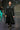 Designer Black Men's Gown with Unique Cuts & Embroidery
