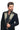 Jay Bhanushali in Black Tuxedo with Studded Lapel Detailing