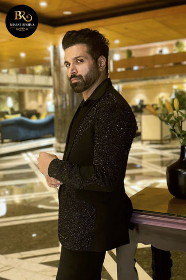 Rithvik Dhanjani in Our Black tuxedo
