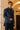 Designer Blue Indo Western with Hand Resham Work