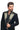 JAY BHANUSHALI in Our Black Embroidery Bead Collar Tuxedo Set - Bharat Reshma