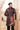 Men's Black Jaguar Printed Kurta