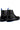 Black Croc-Effect Chelsea Boots with Blue Detailing