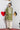 Limerick Glow Kurta Set – Limerick Green with White Hand Embroidery