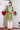 Limerick Glow Kurta Set – Limerick Green with White Hand Embroidery