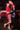 Red Leatherette Bollywood Themed Party Look Blazer - Bharat Reshma