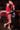 Red Leatherette Bollywood Themed Party Look Blazer