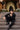 Black tuxedo with cutdana embellishments