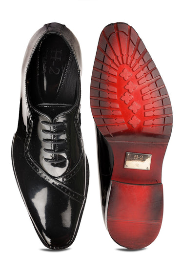 Black Leather Shoes for Men