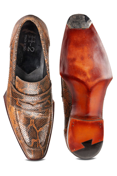 Brown Designer Shoes with Goodyear Welted Laces