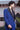 Blue Italian Designer Tuxedo Set with Hand Embroidery