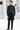 Long Classic Black Indo Western for Men