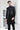 Long Classic Black Indo Western for Men