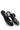 Black Pure Leather Men’s Flat Slippers