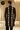 Black frontopen embroidery indowestern