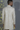 Designer Ivory concealed achkan Indo-western