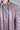 Designer purple indo-western Front open silver foil detailed print
