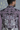 Designer purple Peacock themed Indo-western