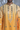 Designer Yellow Leather Applique Men's Kurta Set