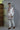 White Rose Themed Designer Kurta Pant Set