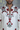 White Rose Themed Designer Kurta Pant Set