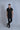 Designer Black Shirt with Studs Work on Shoulder