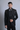 Designer Black Embroidered tuxedo