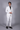 White Pinstripe Pattern 2-piece suit