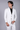 White Pinstripe Pattern 2-piece suit