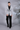 Dramatic Touch Grey and Black Suit