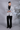 Dramatic Touch Grey and Black Suit