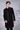 Designer black Indo-western paired with kurta and pants