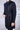 Designer Navy Blue Drape style indo-western