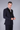 Navy blue suit with trousers