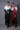 Maroon Mirror work kurta set with stole
