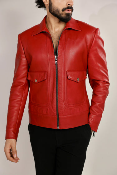 Red Leather Jacket