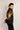 Black Magna Suiting Fire Hand Paint Jacket