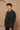 Black linen puff embroidery jacket - Bharat Reshma