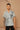 Sage Green Thread 3d embroidered shirt - Bharat Reshma
