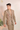 brown Thread embroidery abstract coat