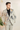 Off-White Imported Magna Hand painted & Resham Embroidered Blazer Set