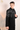 Black-colored suit with Black Resham embroidery