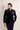 Blue Velvet Embroidery Resham Broch Placement Bandhgala
