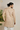 Beige Raw Silk Embroidered Floral Work Indowestern Set