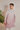 Pink hand embroidered kurta pant