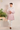 Pink hand embroidered kurta pant