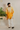 Yellow Hand Embroidered Kurta Pajama Set