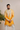 Yellow Hand Embroidered Kurta Pajama Set
